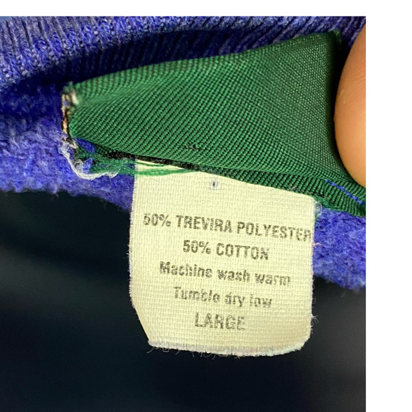 American Eagle YALE University Sweatshirt Large VTG 90s Sun Faded Crewneck - Picture 5 of 12